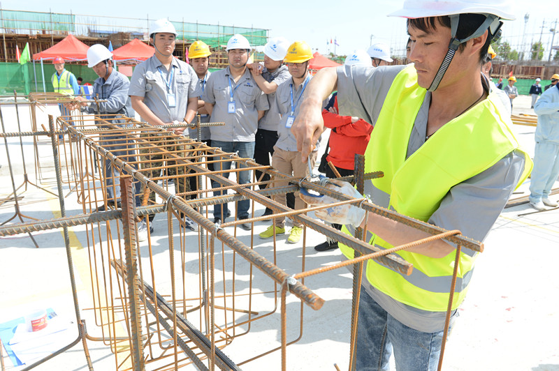 “中建联合杯” 城阳区建筑业职业技能大赛成功举办(图3)